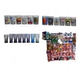 Large McDonaldï¿½s Glassware & Ty Beanie Baby Lot