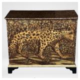 Piero Fornasetti Style 'Leopardo' Drawer Chest