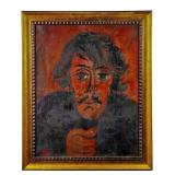 Salvador Dali (manner) Portrait of a Man Painting