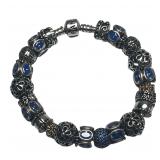 Pandora Sterling Silver & Gold Charm Bracelet