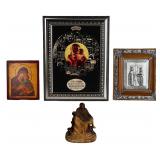 Religious Icons & Sculpture Lot