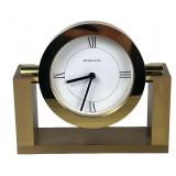 Tiffany & Co. Brass Desk Clock