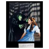 Judy Garland Autograph w/ Wizard of Oz Photo