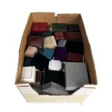 Large Assortment of Jewelry & Ring Boxes