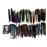 Assortment of Vintage Fountain Pens & Ballpoint P