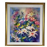 Joanie McGinnis Floral Still Life Watercolor