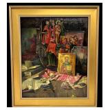 Vyacheslav Babak Religious Surrealist Oil Painting