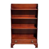 Georgian Regency Revival Mahogany Bookcase