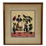 Ruben Kupur-  Folk Modernist Figural Painting