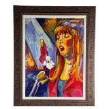 Title: Amanda Dunbar Hand Embellished LE Giclee