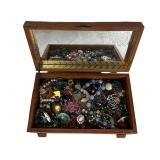 Vintage Jewelry Box Full of Unsearched Treasures