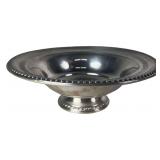Rogers Sterling Silver Footed Serving Bowl