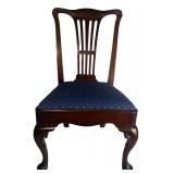 Antique English Georgian Mahogany Side Chair