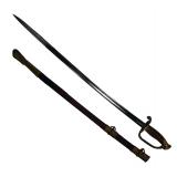 French Model 1845 Infantry Sword w/ Scabbard