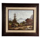 Stefan Baumann Countryside Landscape Oil Painting