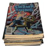 Vintage Comic Book Lot - Swamp Thing, Justice Leag
