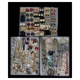 Colorful & Sparkling Assortment of Costume Jewelry
