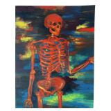 Expressionist 'Memento Mori' Painting by IM
