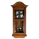 Ansonia Westminster Chime Oak Wall Clock