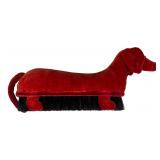 Antique Steiff Velvet Dachshund Brush, 1909-1914