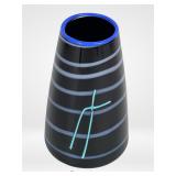Kerry Feldman for Fineline Studios Art Glass Vase