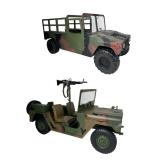 21st Century Toys Action Figures Jeep & Cargo Carr
