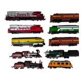 HO Scale Model Train RR Locomotive Collection