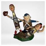 50s Blatz Beer Baseball Player Advertising Statue