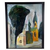 Ukrainian Artist ï¿½ Expressionist Church Painting