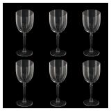 Tiffany & Co. Hampton Crystal Water Goblets