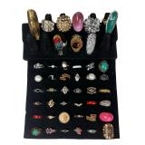 Elegance for Every Finger- 45 Lady's Rings