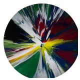 Damien Hirst Spin Painting for Requiem Exhibition