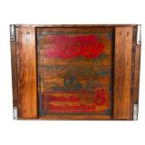 1940s-1950s 5c Pepsi-Cola Wooden Advertising Crate