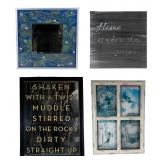 Contemporary Wall Art, Mirrors & Decorative Signs