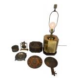Chinese/ Oriental Decorative Brass Articles
