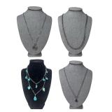 Sterling Silver Necklaces  Turquoise Nugget, Lapis