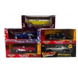 Group of 1:18 Scale Die-Cast Musckle Car Models