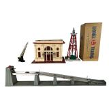 Vintage Lionel  Accessory Lot - Train Station, Tow