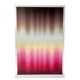 Lev Moross- LE Signed Opt Art Silkscreen Print