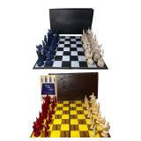 Vintage Historical Theme Chess Sets- Florentine &