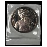 1992 Chris Mullin  1 Troy oz .999 Silver Bullion