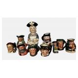Royal Doulton Character Toby Jugs Mugs