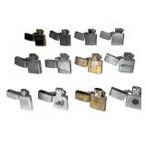 Assortment of Vintage Zippo Cigarette Lighters