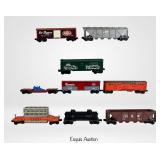 Lot of 9 Vintage Lionel O Gauge Train Freight Cars