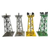 Vintage Lionel Floodlight & Beacon Towers