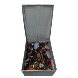 Box Filled with Unsearched Costume & Craft Jewelry