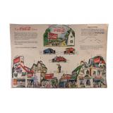 1927 Toy Coca-Cola Town Papercraft Cut-Out Sheet