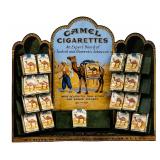 Vntg Camel Cigarettes Tin Countertop Store Display