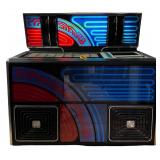Vintage Rock-Ola Model 464 Vinyl Jukebox 1970s