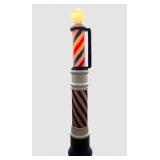 1940s Paidar Porcelain Enamel Electric Barber Pole